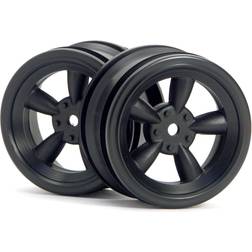 HPI Racing Vintage 5 Spoke Wheel 26mm Black (0mm Offset)