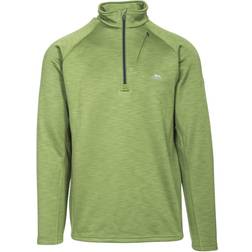 Trespass Maglia in Pile con Cerniera Sul Collo Uomo Blu Navy Marna