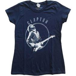 Eric Clapton: Unisex T-Shirt/Vintage Photo (Medium)