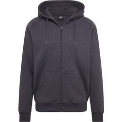 Urban Classics Felpa Jogging Blank Zip Hoodie - Uomo