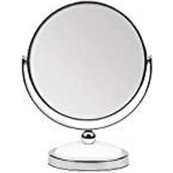 Titania Cosmetic Mirror Round Standing Mirror with Normal Mirror and 5x Magnification 432 g