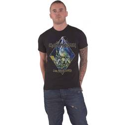 Iron Maiden Unisex T-Shirt - Live After Death Diamond