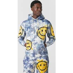 Market Smiley Sun Dye Hoodie Tie Dye