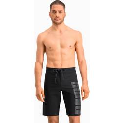 Puma Long Board Shorts Black Male