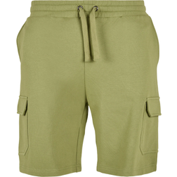 Urban Classics Organic Cargo Sweatshorts - Groente