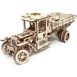 Ugears DIY Self-Propelled UGM-11 Truck Mechanical Model 3D Wooden Puzzle Kit