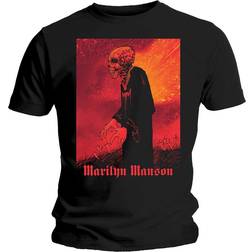 Marilyn Manson T-Shirt Mad Monk Black-Red