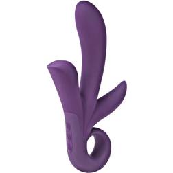 Toy Joy Trinity Triple Pleasure Vibrator Purple