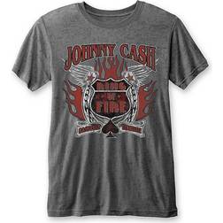 Johnny Cash Ring Of Fire Unisex T-shirt