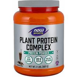 Now Foods Planteprotein Kompleks Chokolade Mokka 907g