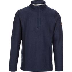 Trespass Mens Taddingley Half Zip Sweatshirt (Merlot)
