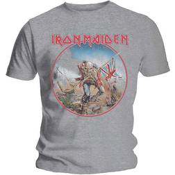 ROCK OFF Iron Maiden Trooper Vintage Circle Unisex T-shirt