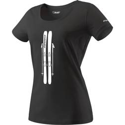 Dynafit Dames Graphic CO T-shirt - Zwart