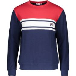 Fila Bettolle Crew Neck Overhemden - Blauw