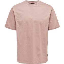 Only & Sons Fred T-shirt, Woodrose