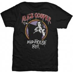 ROCK OFF Alice Cooper Mad House Rock Mens T-shirt: