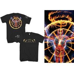 Tool Flame Spiral Unisex T-shirt