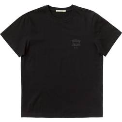 Nudie Jeans Roy Logo T-shirt - Deep Blue