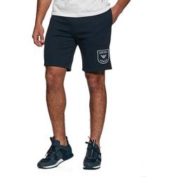 Emporio Armani Kurze Hose Baumwollshorts Mit Taschen Und Kordelzu - Marine