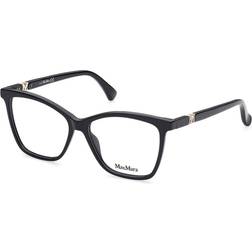 Max Mara Cadres optiques Mm5017 col. 001 Femme Papillon Noir