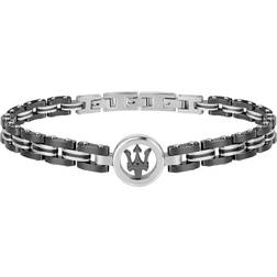 Maserati Bracelet JM219AQH13 Acier inoxydable, Céramique Gris