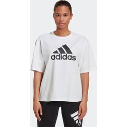 adidas Training logo t-shirt in light