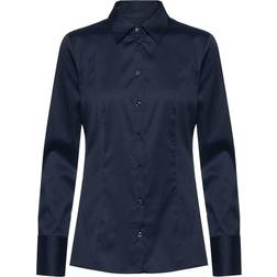 HUGO BOSS The Fitted Bluse - Hvid