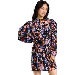 IRO Merera Silk-Blend Mini Dress