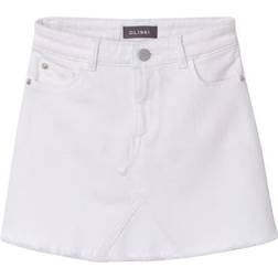 DL1961 Girl's Jenny Mini Skirt - White