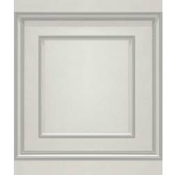 Belgravia Decor Amara Panel Off White/Silver Wallpaper