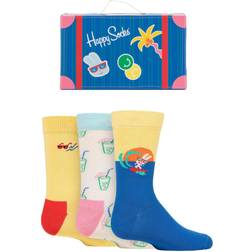 Happy Socks Calcetines 3-Pack Niño Viaje Regalo