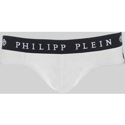 Philipp Plein Cotton Bipack Boxer Underwear Hvid, Herre