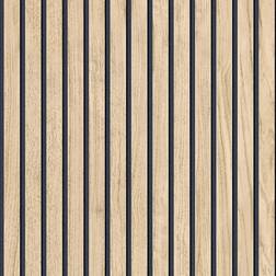 Belgravia Panacea Wood Slats Wallpaper Light Oak Belgravia 1158