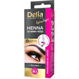 Delia Henna Gel for Eyebrows & Lashes #1.1 Graphite