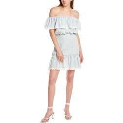 Stellah Stellah Smocked Mini Dress