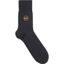 Falke Airport Wool Blend Melange Socks - Rosso