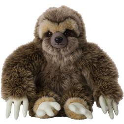 WWF Bon Ton Toys Gosedjur 28 cm Sitting Sloth Brun One Size Bon Ton Toys Gosedjur