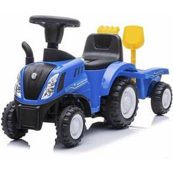 Correpasillos Tractor New Holland Azul