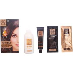Llongueras Optima, Brun, Bombón Chocolate, Kvinder, 1 stk, Alt hår, Farvebevarende, Plejende, Glans