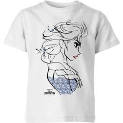 Disney Frozen Elsa Sketch Strong Kids' T-Shirt 11-12