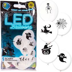 LED balloner SCARY 5 stk