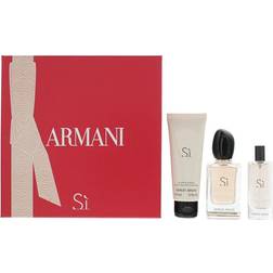 Giorgio Armani Si Gift Set: EDP EDP Body Lotion