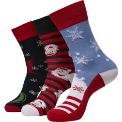 Urban Classics Santa Ho Christmas Socks Pairs Multicolor 35-38