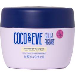 Coco & Eve Glow Figure Whipped Body Cream Lychee Dragon Fruit