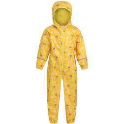 Regatta Pobble Peppa Pig Gebloemd Waterdicht Puddle Suit - Roze