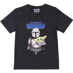 "Barn T-shirt med kortärm The Mandalorian (Storlek: år)