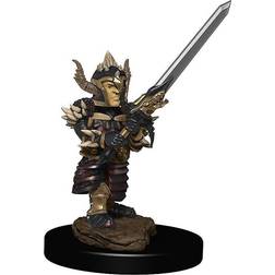 WizKids D&d Icons Of The Realms Premium Miniature Pre-painted Halfling Fighter