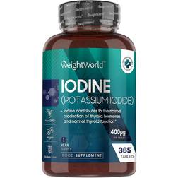 WeightWorld Iodine 400Mcg 365 Tablets