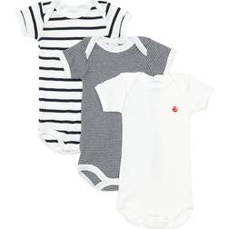 Petit Bateau LOLO Boys's Sleepsuits SS 3-Pack