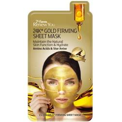 Montagne Jeunesse Renew You 24k Gold Firming Sheet Mask